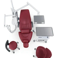 M100 comprehensive oral therapy spare parts Foldable implant dental treatment chair unit price