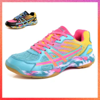 Original LEFUS Unisex Quality Badminton Sneakers Ultra-light Comfortable Volleyball Shoes Zapatillas Deportivas Anti-Slip Shoes