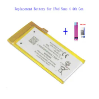 1 x Replacement 616-0407 Nano 4 Battery For Nano 4 Battery 3.7V For iPod Nano4 4G 4th 4Gen Generation MP3 + Repair Tools kit