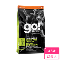 【Go!】雞肉鮭魚3.5磅 幼犬/懷孕犬高肉量系列 無穀天然糧(狗糧 狗飼料 寵物食品 寵物飼料 乾飼料)