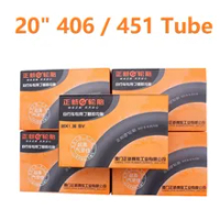 Folding Bike Tube Schrader/Presta Valve 20 Inch 406 Wheel 20*1.35 451 Wheel 20*1-1/8 Inner Tube Folding Bicycle Tire Tube
