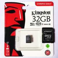 Kingston microSD card Class 10 UHS-I speeds 16gb 32gb 64gb 128gb 256gb Cell phone memory card Original free adapter TF card