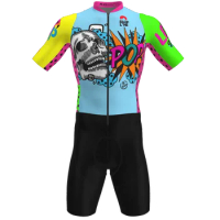 One Piece Cycling Skinsuit Summer Short Sleeves Jumpsuit Ropa Ciclismo Pro Team Bike Speedsuit Bicycle Bodysuit Roadbike Suit