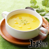 【上野物產】40包 奶油火腿 玉米濃湯(250g±10%/包 牛肉 牛排 調理包 料理包)