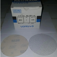 Amplas bulat 5\ / 125 mm - Grit 100 RIKEN (Japan)"