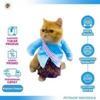 Kostum Mbok Jamu untuk Kucing - Baju Kucing Lucu & Unik S