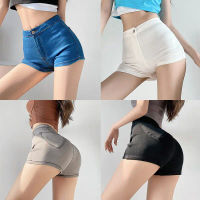 Fashion wanita celana strech wanita celana jeans pendek wanita korea Style sexy skinny jeans clana j