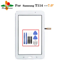 7.0" Touchscreen For Samsung Galaxy Tab 3 Lite SM-T114 T114 Touch Screen Digitizer Panel Sensor Tablet Replacement