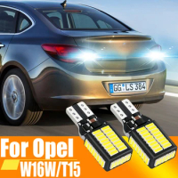 2pcs W16W T15 921 912 LED Canbus Reverse Light Bulbs On Cars White 6000k Back Up Lamp For Opel Astra J Corsa D Insignia A Mokka