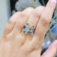 Eleina Cincin Wanita Cantik Asli Perak