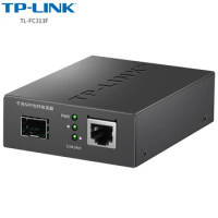 TP-LINK TL-FC313F Fiber media Converter to RJ45 Gigabit Media Converter SFP 100/1000M Ethernet Converter Transceiver