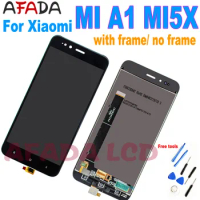 5.5'' For Xiaomi Mi A1 MiA1 Mi5X Mi 5X Lcd Display Touch Screen Digitizer with Frame Replacement Parts For Xiaomi Mi A1 LCD
