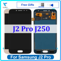 J250 Screen For Samsung Galaxy J2 pro 2018 LCD Display Touch Panel Digitizer Assembly Replacement For Samsung Grand Prime Pro