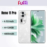 FUFFI-Reno 11 Pro,Smartphone Android,6.53 inch,128GB ROM 4GB RAM,Dual SIM,Cell phone,5+16MP Camera,4800mAh Battrey,Mobile phones