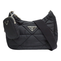 【二手名牌BRAND OFF】PRADA 普拉達 黑色 尼龍 肩背包