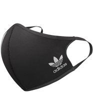 【毒】Adidas 三線 Face Covers 口罩 HC4704 M / L黑色 一包三入