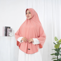 Juma Jilbab Instan Jumbo Syari Wanita Muslimah Pet Tebal Bahan Jersey Premium Hijab Bergo Instan Nya