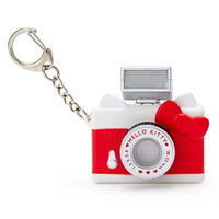 小禮堂 Hello Kitty 相機造型鑰匙圈 (紅款)
