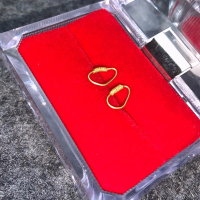 Anting ular 1/4 gram emas muda perhiasan