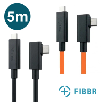 【FIBBR】USB-C5 USB 3.1 Gen1 Type C to Type C 光纖數據線 5m