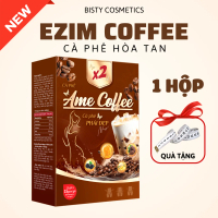 ( KÈM QUÀ ) CÀ PHÊ EZIM HÒA TAN - COFFEE EZIM - EZIM AME - MÂM XÔI - 1 HỘP 15 GÓI
