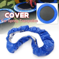 Trampoline Protection Cover Durable Oxford Cloth Sport Trampoline Cover Protector with Sturdy Mounting Belt for Children