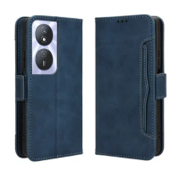 For Honor Play 50 Plus Luxury leather wallet case Multi card slot for Honor Play 8T 5G Honor X7b Magnetic phone case