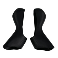 1 Pair Road Bike Bicycle Bracket Cover Shifter Lever Hood For-Shimano ST-R7020 Black Silica Gel Outdoor Cycling Accessories