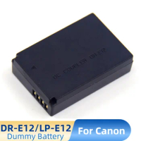 DR-E12 DR E12 DC Coupler LP-E12 LP E12 Dummy Battery for Canon EOS M EOS-M2 M50 M10 M100 EOS-M100 Cameras