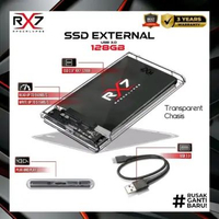 Ssd External / Portable / Enclosure RX7 128GB USB 3.0 Garansi Resmi