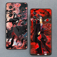 Narutos Itachi Cool For Samsung A53 A52 A33 A32 A51 A71 A21S A13 A73 A50 A22 A23 A03 A72 A54 A12 5G Black Phone Case