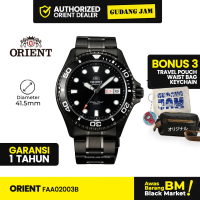 Jam Tangan Pria Orient FAA02003B9 Automatic RAY Raven II Stainless Steel Strap
