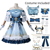 Nilou Cosplay Costume Genshin Impact Wig Red Hair Women Dancer Dress Carnival Uniform Anime Hallowee