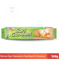 Roma Sari Gandum Peanut 108 gr