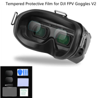HD Tempered Protective Film for DJI FPV Goggles V2 Lens Protector Explosion-Proof Film For DJI FPV Combo Drone Accessoires