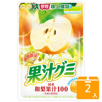 明治果汁QQ軟糖-和梨54g【兩入組】【愛買】