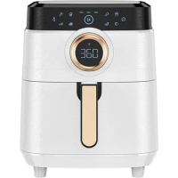 Air Fryer, ALLCOOL Airfryer Oven 8QT Large Air Fryer 1700W 8-in-1 with Touch Screen Air Fryers Dishwasher Safe Nonstick Basket