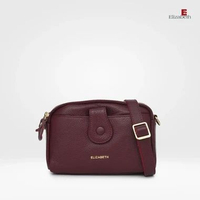 Tas Elizabeth Genuine Leather Mini Sling Bag 0720-0329 Maroon