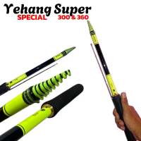 Tongkat Pancing Yehang Super Kolong Plus Entul Eva Hitam untuk Ikan Micro