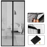 Mosquito Magnetic Screen Door Curtain Net Anti Bug Fly Insect Partition Curtain Mesh Summer Indoor Automatic Closing Door Screen