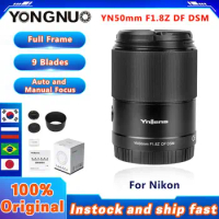 YONGNUO YN50mm F1.8Z DF DSM Camera Lenses Full-Frame Auto Focus Z-Mount Lens for Nikon Z9 Z7 Z5 Z6 Z50 PK SAMYANG
