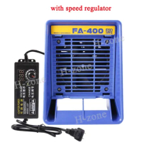 FA400 Solder Smoke Absorber ESD Fume Extractor Soldering Air Blower Desktop Exhaust fan Ventilator with speed regulator
