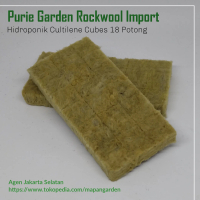 Rockwool Hidroponik Cultilene Import 18 Potong