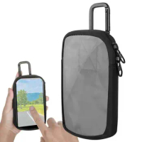 Touch Screen MP3 MP4 Player Case MP3 Player Waterproof Bags Black State Drive Box MP4 Player Carrying Case Hard Disk Container
