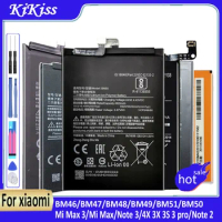 5500mAh BM46 BM47 BM48 BM49 BM50 BM51 Battery For Xiaomi Mi Max 3/For Redmi Note 3/4X 3X 3S 3 pro/Note 2/Mi Max/Mi Max 2 Max2