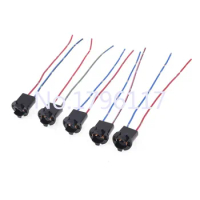 10Pcs T10 194 501 W5W T15 168 Car LED SMD Light Wire Harness Holder Connector Extension T10 LED Automobile Light Bulb Adapter