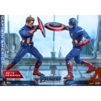 Hottoys Ht Mms563 Avengers 4 Endgame Captain America 2012 Mobile Soldiers Collection Model Ornament Toys Creative Gift