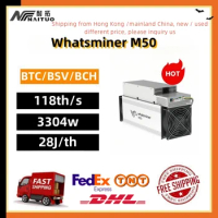 Brand new Bitcoin Miner Whatsminer M50 118th Hashrate SHA256 Cryprocurrency Rig Mining crypto Asic Miner