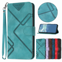 Sarung dompet fesyen dengan kord D16F, Sarung Sarung ringkas dengan pendirian lipat untuk Samsung Ga