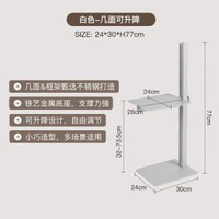 全城熱賣 - 北歐可升降沙發邊幾小茶几家用小戶型迷你客廳邊桌床頭創意小桌子白色